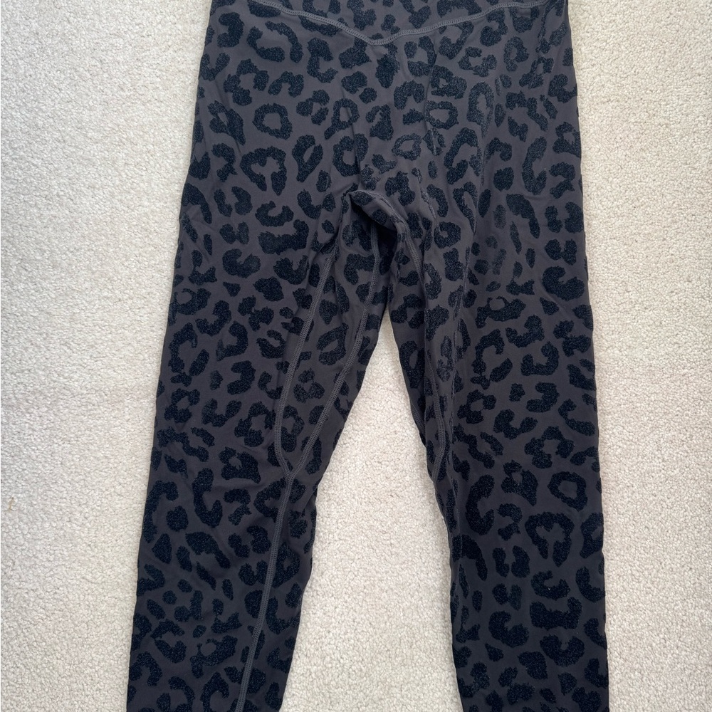 Balance Athletica Black Leopard Print Leggings